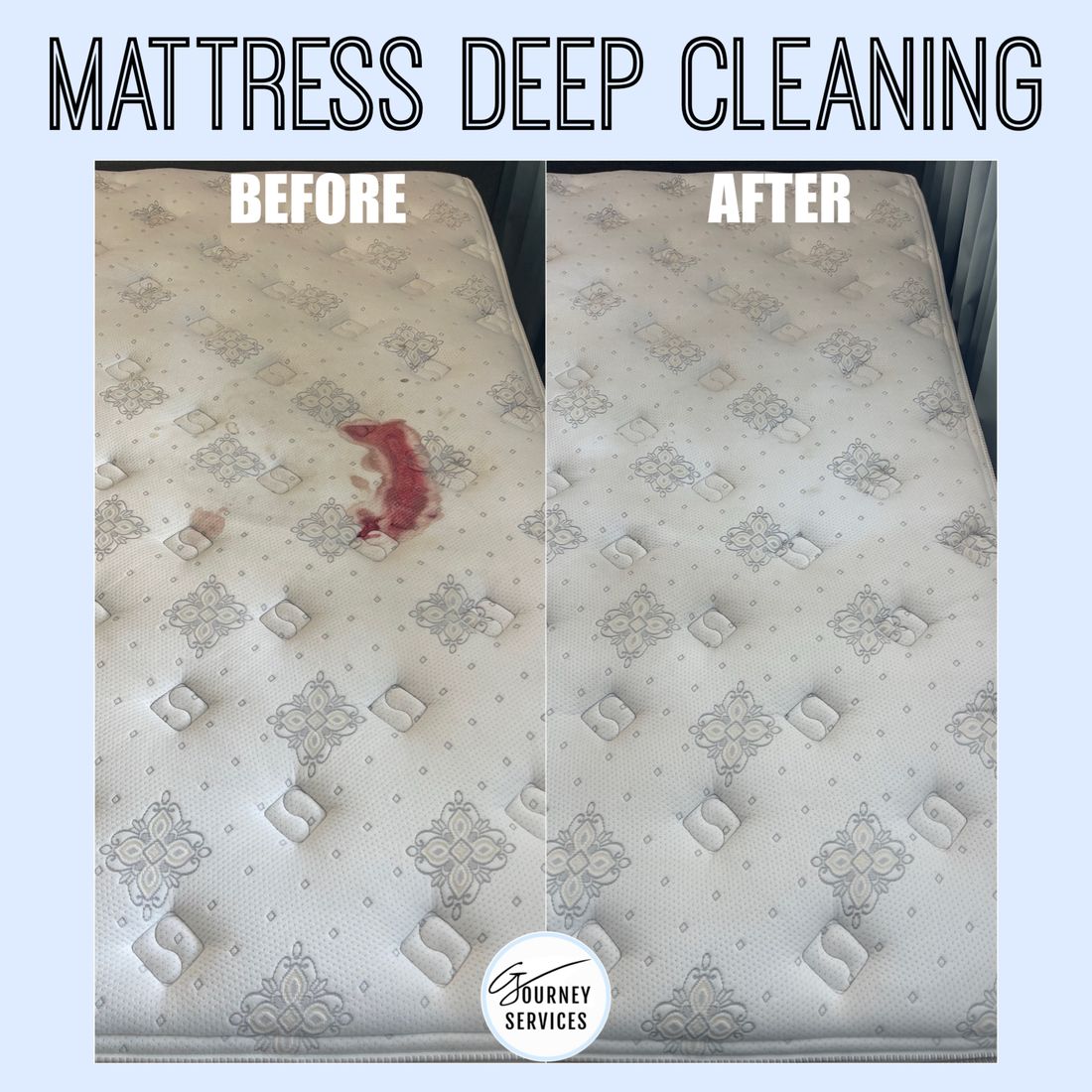 G Journey before and after deep cleaning result